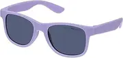 [Cancer Council] Female Alligator Kids Lilac Rubber D-Frame Sunglasses