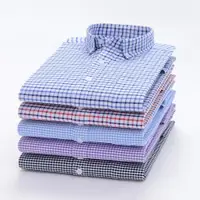在飛比找ETMall東森購物網優惠-時尚都市商務韓版修身長袖襯衫