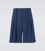 [King & Tuckfield] King & Tuckfield Cotton shorts 34 blue