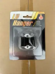 Lil Hanger Wall Hook - Strong Waterproof Reusable No Drill Adhesive Mount 5 Lbs