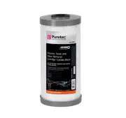 Puretec CB10MP1 Carbon Block 10 Micron Water Filter Cartridge 4.5' x 10'