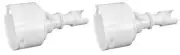 2-Pack Waterway 218-6930 Cluster Mini Storm Jet Diffuser Wing Style- White