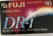 FUJI DR-I 90 Minute Audio Cassette Tape Normal Bias