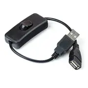 28Cm Usb Cable With Switch On Off Extension Toggle For Lamp Fan Power Supply Line Hot Adapter Usb Cables Hubs & Adapters