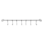 Wall Mount Hanging Rack Organizer Storage Hooks Holder For Kitchen Cookware Pot Pan