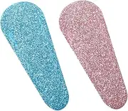 SHERCHPRY 2 pcs Glitter Nail Scissor Covers PU Protective Scissor Cases for Manicure Scissors Durable and Stylish for Travel Includes and Options