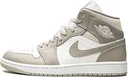 [Nike] Jordan Mens Air Jordan 1 Mid 554724 082 Linen - Size 15