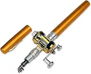 Generic Fishing Rod Reel Combo Set Telescopic Pocket Pen Travel Fishing Rod Fishing Rod Pole Reel Lures Baits Jig Hooks Kits Fishing Accessories