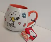 NEW TAGS Peanuts Snoopy Hugging Woodstock "Mothers Baby" Cup Mug