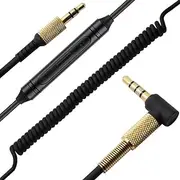 Replacement Cable Wire Repair Parts for Marshall Major and Major II Headphones (Cable Black)