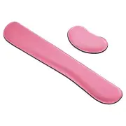 Keyboard Wrist Pad, Mouse Wrist Rest Ergonomic Wrist Support Style 1, Pink