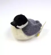 NWT NEW Audubon Black Capped Chickadee Bird Chirping Plush 5" Works Sound