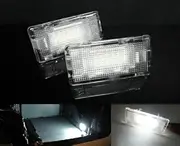 RZG 2x LED Interior Footwell Glove Box Trunk Boot Light White Canbus For E82 E36 E46 E90 E92 F30 E39 E60 F10 E63 E65 E53 E70 X5