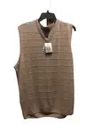 Dockers Mens Light Brown Tan Sweater Vest Size XL NWT
