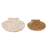 Amalfi Seashell Trinket Dish 2pcs Jewellery Trays Decorative Plates Home Decor