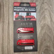 Stealthmounts Red Bit Holder For Milwaukee M18 2Pk