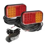 Narva Model 41 Indicator and Stop Lamp Kit With 9m Cable