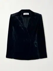 [CEFINN] CEFINN - Ronson Velvet Blazer - Black - UK 10 UK 10 Black