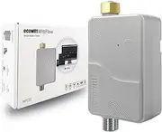 ECOWITT Wittflow Sprinkler Timer, WFC01 Smart Watering Timer, Need to Connect to GW2000 Wi-Fi Hub, Built-in Water Flow Meter and Temperature Sensor, Intelligent Irrigation, for Outdoor/Lawn/Garden