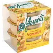 Yumi's Mini Hommus 65g x 3 pack