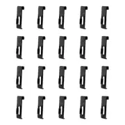 20 PCS Gridwall Utility Hook Grid wall Panel Display Picture Notch Black