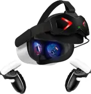 Head Strap with Battery for Oculus Quest 2, Adjustable Elite Strap with 5000Mah