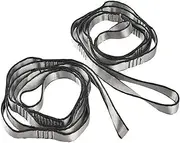 Nylon Daisy Chain 6 Loop Multipurpose Strap Rope 2pcs 25kN Strong Climbing Straps 43 Inches for Yoga Swing Yoga Hammock Trapeze Ceiling Anchors Daisy Chains