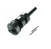 Revolving Center MT3 Shank with 3 Jaw 50 mm Chuck mounting for Lathe's Tailstock