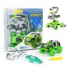 Modarri Space Invaders Monster Truck Mix Match Building System Green Set Age 4+
