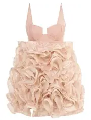 ZIMMERMANN Matchmaker Ruffle Mini Dress - size 1 (BRAND NEW)