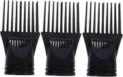 LALADEFIEE 3Pcs Hair Dryer Wind Comb Set Professional Flat Mouth Diffuser for Quick Drying Compatible with Hair Dryers Durable Attachment for Styling and
