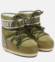 [Moon Boot] Moon Boot Icon Low snow boots UK 6 green