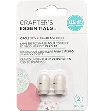 We R Memory Keepers- Circle Spin & Trim Refill Blades, Supply Orginizer Filing Product School Art Crafts Sewing Scrapbooking Journaling Printmaking Paper Craft Office Home Card Stock DIY Card Making
