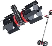 Misaakoeq Plow for Lawn Mower,Heavy-Duty Sturdy Disc Harrow Plow - Precision Erosion-Resistant Lawn Scarifiers Ditching Wheel for Garden, Farm, Orchard, Field, Agriculture