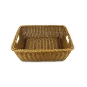 Jooyes Plastic Wicker Basket Kids Toy Storage Box Medium Set of 10