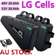 UPP 52V 48V 28.8Ah Lithium Battery for 0~2000W Electric Bicycle E-Bike & Charger
