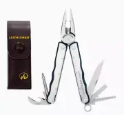 VINTAGE Leatherman KICK MULTI-TOOL 12 Tools-In-One w/ Leather Carry Case