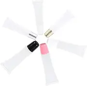 1Set Refillable Lip Gloss Tubes Transparent Cosmetic Containers for Makeup Portable Lightweight for and More