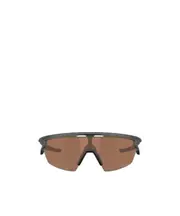 Half Frame Sunglasses One size Olive Green Ink Matte