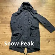 Snow Peak Indigo C/N Coat Japan Free Ship