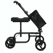 【8" Pneumatic Tires】Foldable Knee Scooter Walker Alternative Crutches Wheelchair