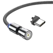 540-Degrees Rotate Magnetic Charging Cable For Type C