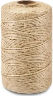 328Ft Jute Twine String Thin Natural Hemp Twine For Gift Wrapping C