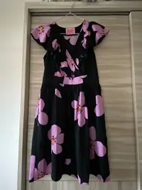 在飛比找Yahoo!奇摩拍賣優惠-Kate Spade 紫羅蘭花洋裝～好美😍