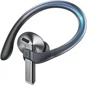 Gcioii Memory Titanium Alloy Ear Hooks for Samsung Galaxy Buds 3 Pro&Galaxy Buds 3 [Added Anti-Lost Lanyard], Anti-Slip Sports Accessories Ear Hooks, Comfortable Fit (Black)