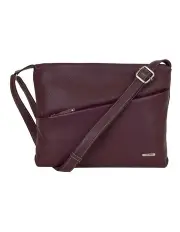 [Joan Weisz] Drift Crossbody Bag in Wine
