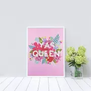 Camelot Dotz Diamond Art Kit 12.6"X15.9"-Yas Queen