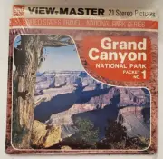 View-Master Grand Canyon National Park No. 1 3 Reels Packet New & Sealed 1970s
