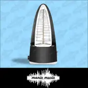 Traditional Wind Up Mechanical Metronome for Piano Guitar Bass Violin Drums