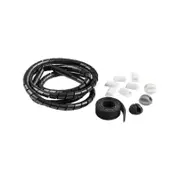 D-Line 11 piece Black Cable Tidy Organiser Kit